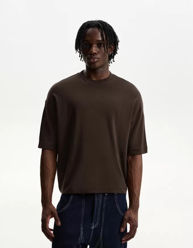 Boxy short sleeve T-shirt