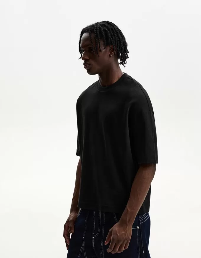 Boxy short sleeve T-shirt