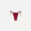 Burgundy bikini bottoms with bows Burgundy bikini bottoms with bows