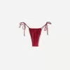 Burgundy bikini bottoms with bows Burgundy bikini bottoms with bows
