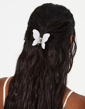 Butterfly hair clip