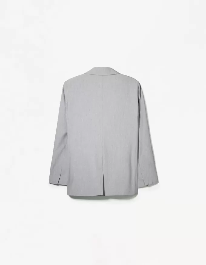 Buttoned blazer