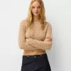 Cable-knit chenille sweater Cable-knit chenille sweater