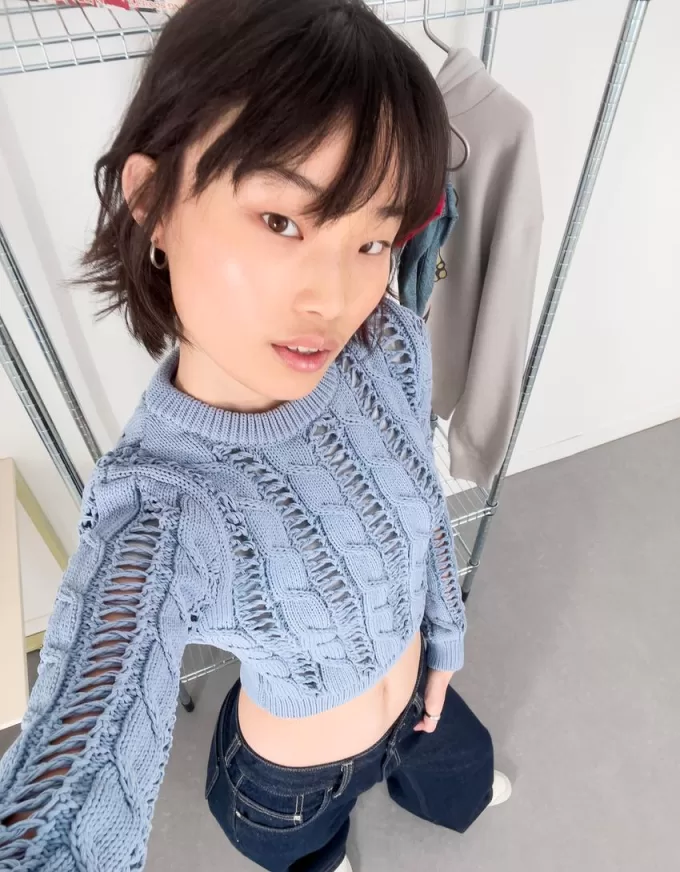 Cable-knit sweater Cable-knit sweater