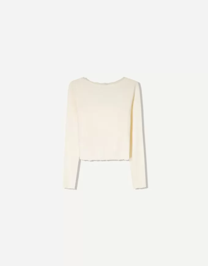 Cardigan and top set