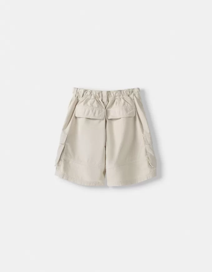 Cargo pockets with straps Bermuda shorts Cargo pockets with straps Bermuda shorts