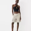 Cargo pockets with straps Bermuda shorts Cargo pockets with straps Bermuda shorts