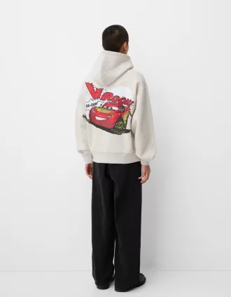 Cars boxy fit hooded sweatshirt