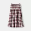 Check midi skirt Check midi skirt