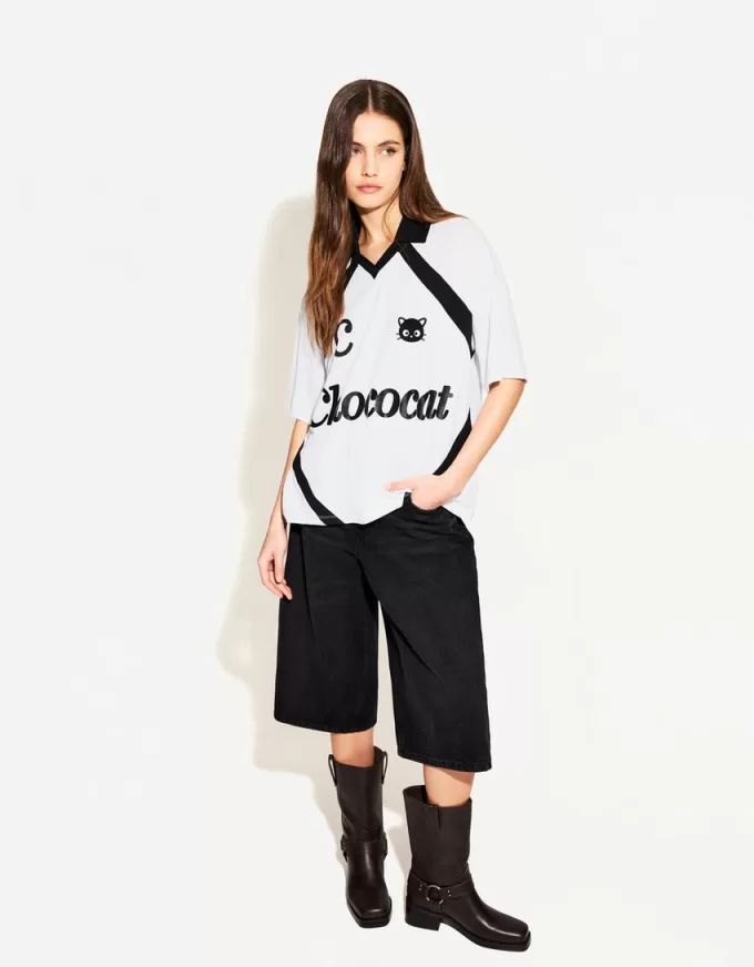 Chococat print short sleeve T-shirt Chococat print short sleeve T-shirt