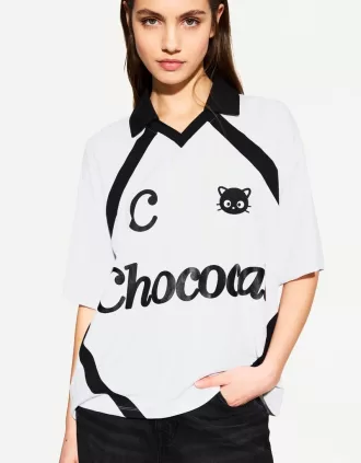 Chococat print short sleeve T-shirt