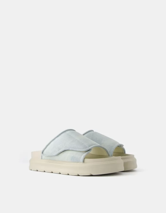 Chunky denim sandals Chunky denim sandals