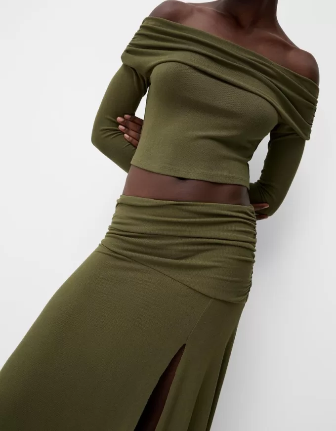 Chunky knit midi skirt Chunky knit midi skirt