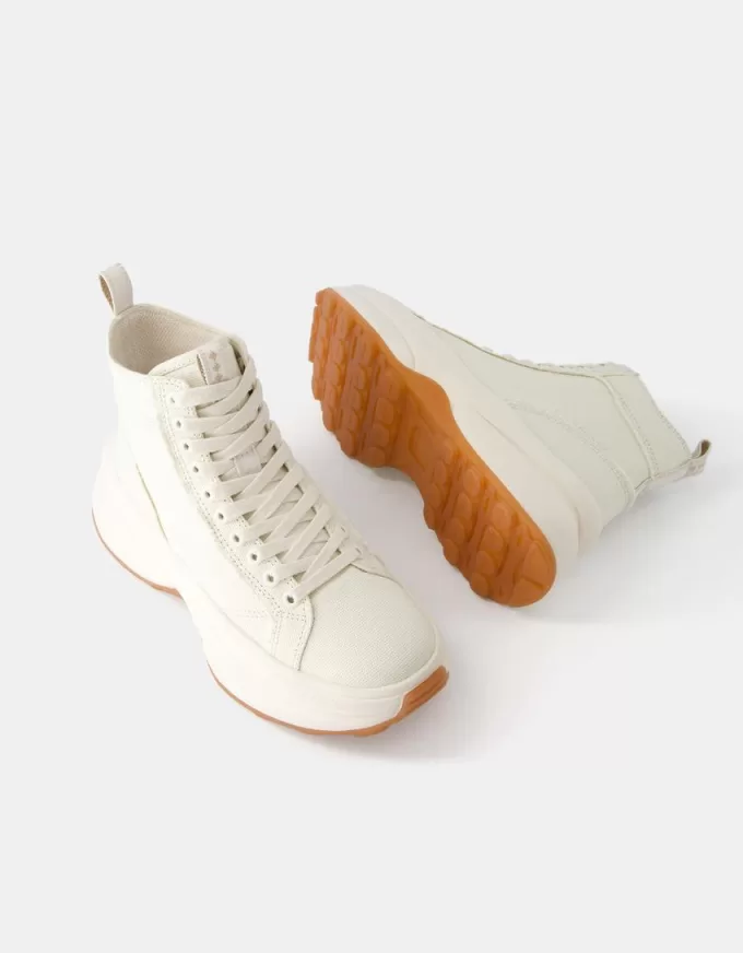 Chunky sole high-top sneakers Chunky sole high-top sneakers