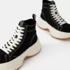 Chunky sole high-top sneakers Chunky sole high-top sneakers