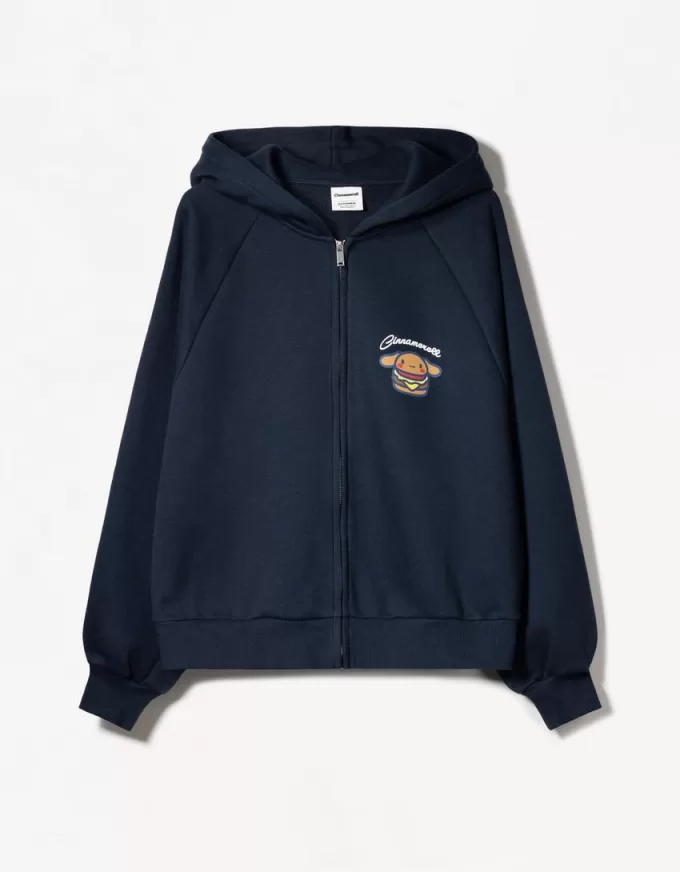 Cinnamoroll zip-up hoodie Cinnamoroll zip-up hoodie