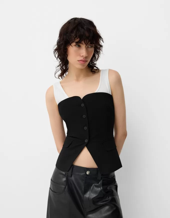 Contrast bandeau vest Contrast bandeau vest