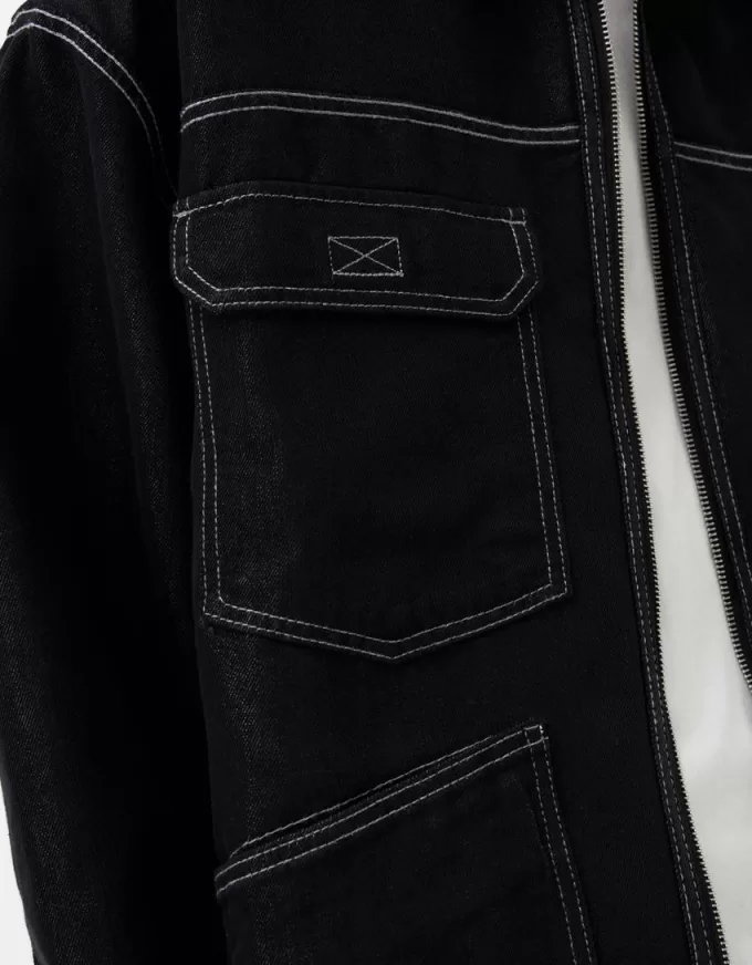 Contrast denim jacket Contrast denim jacket