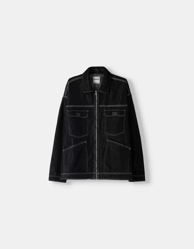 Contrast denim jacket Contrast denim jacket