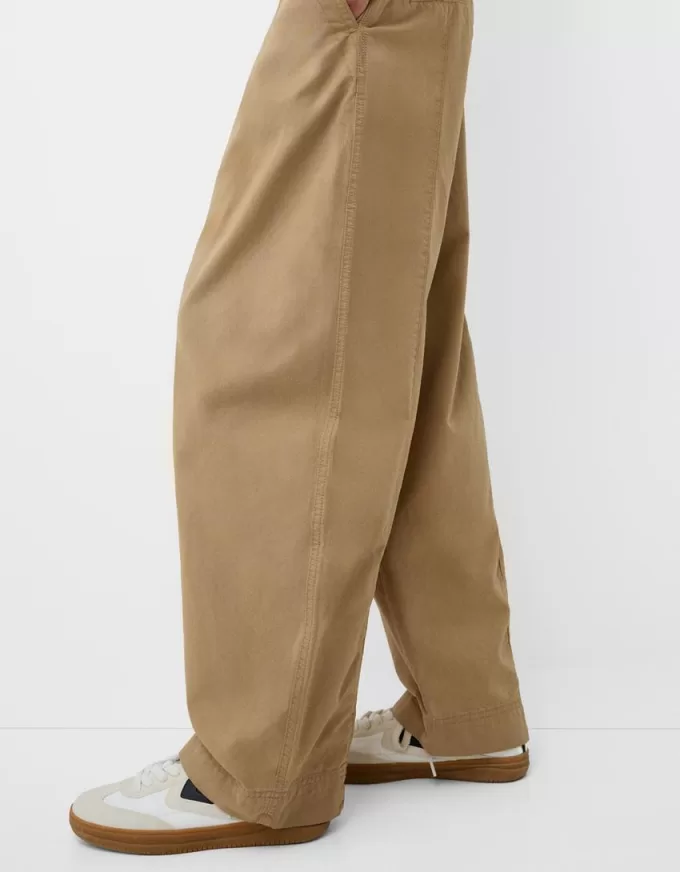 Cotton balloon pants
