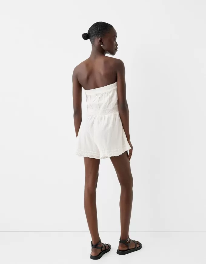 Cotton chiffon playsuit Cotton chiffon playsuit