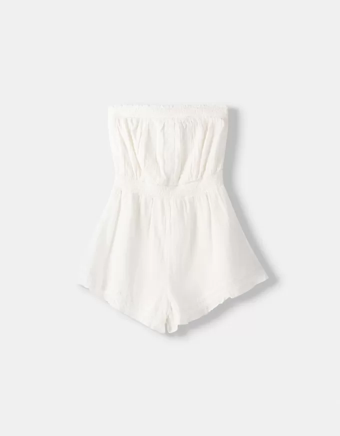 Cotton chiffon playsuit Cotton chiffon playsuit