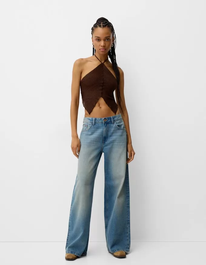 Crochet racer top Crochet racer top