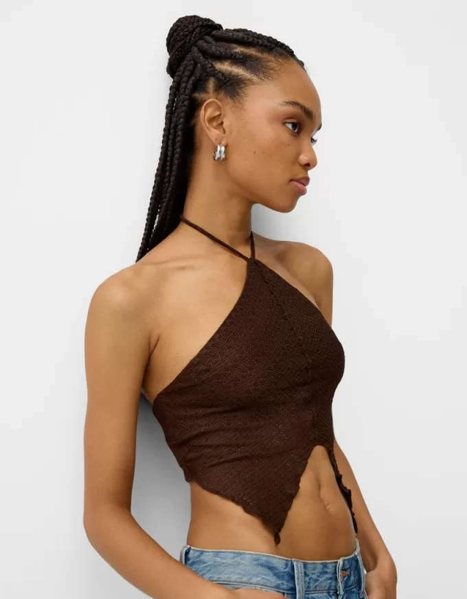 Crochet racer top Crochet racer top