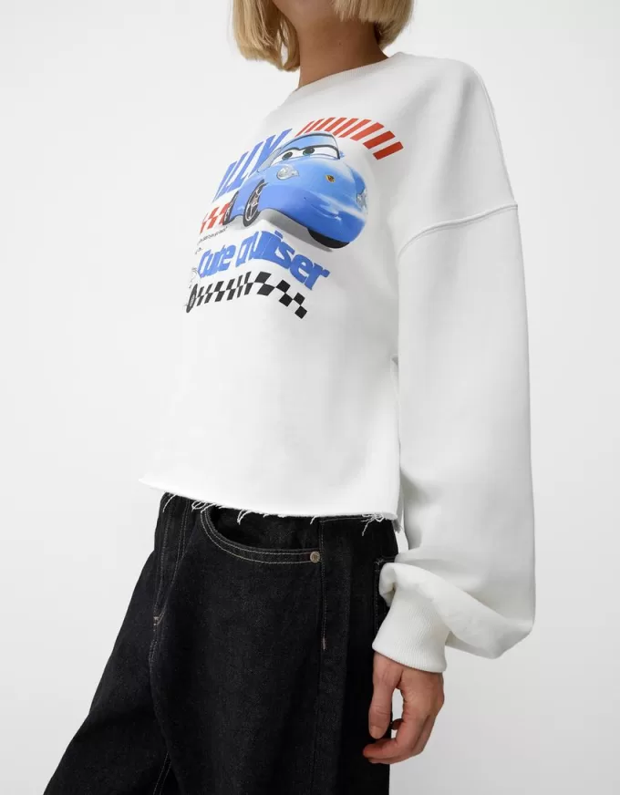 Cropped Cars sweatshirt Cropped Cars sweatshirt