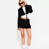 Cropped blazer