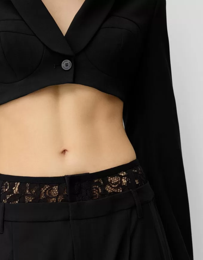 Cropped blazer Cropped blazer