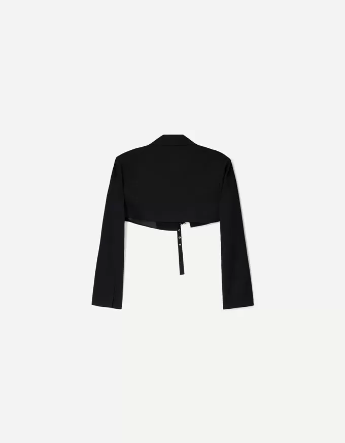 Cropped blazer