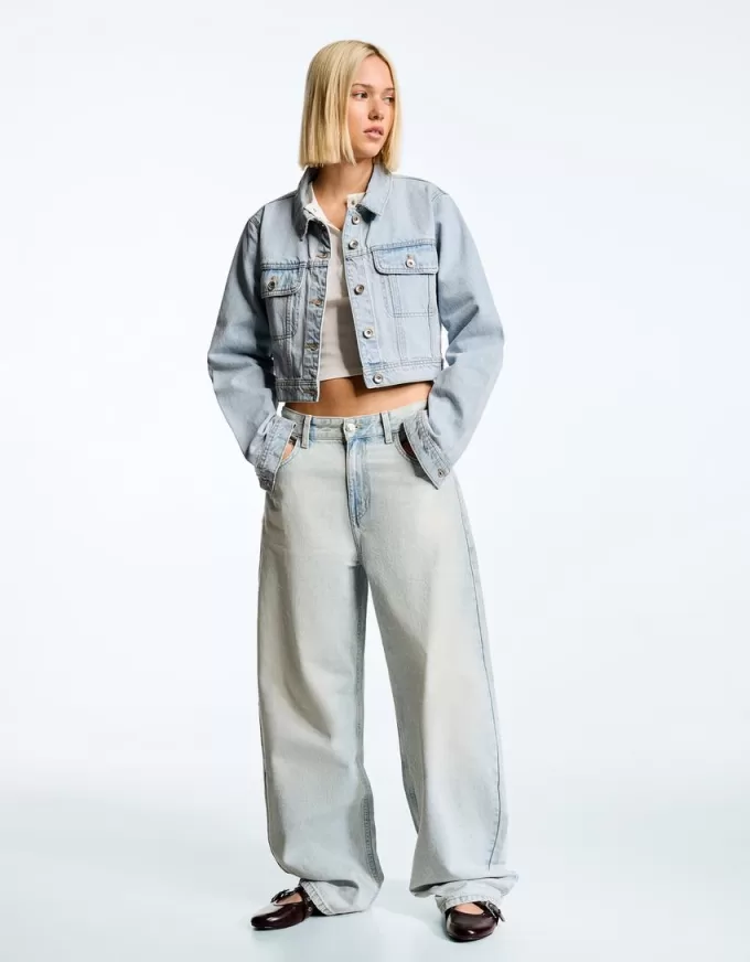 Cropped denim jacket Cropped denim jacket