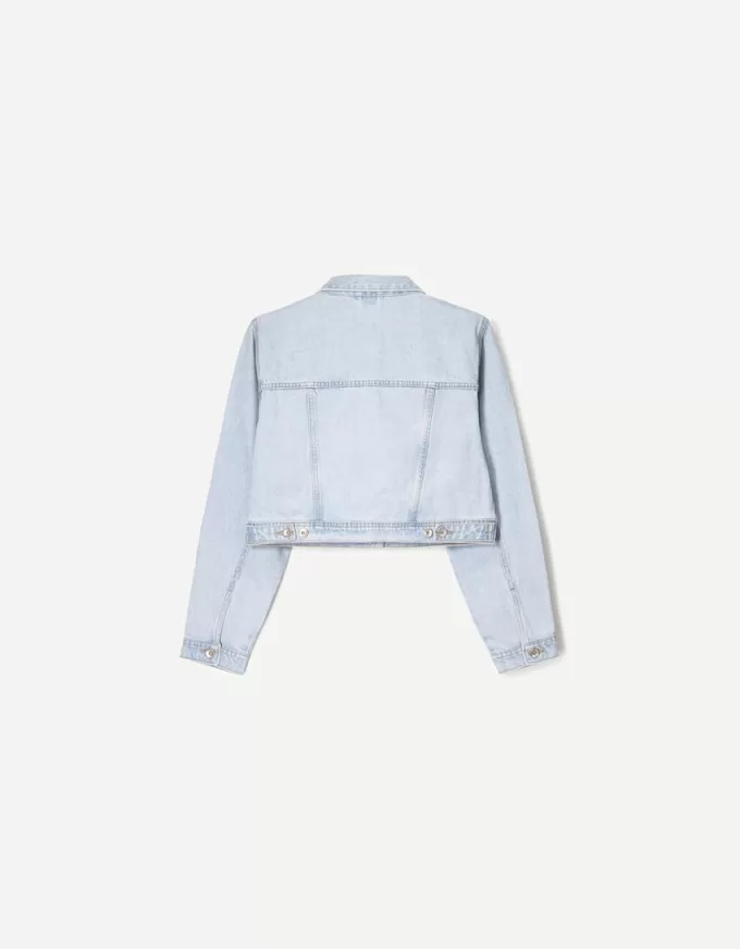 Cropped denim jacket Cropped denim jacket