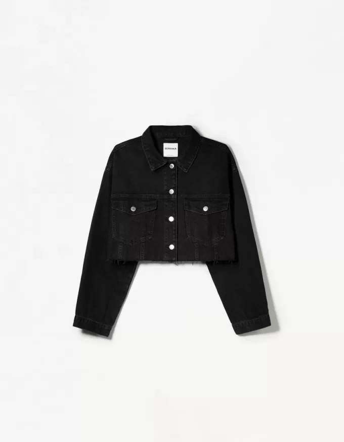 Cropped denim jacket Cropped denim jacket