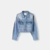Cropped denim jacket Cropped denim jacket