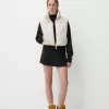 Cropped puffer vest Cropped puffer vest