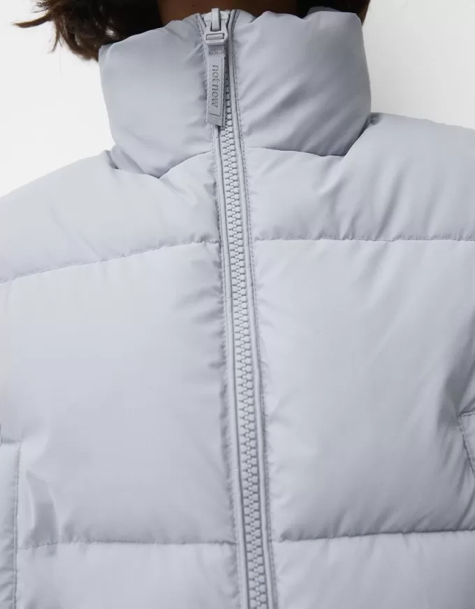 Cropped puffer vest Cropped puffer vest