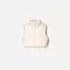Cropped puffer vest Cropped puffer vest