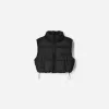 Cropped puffer vest Cropped puffer vest