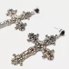 Cross earrings