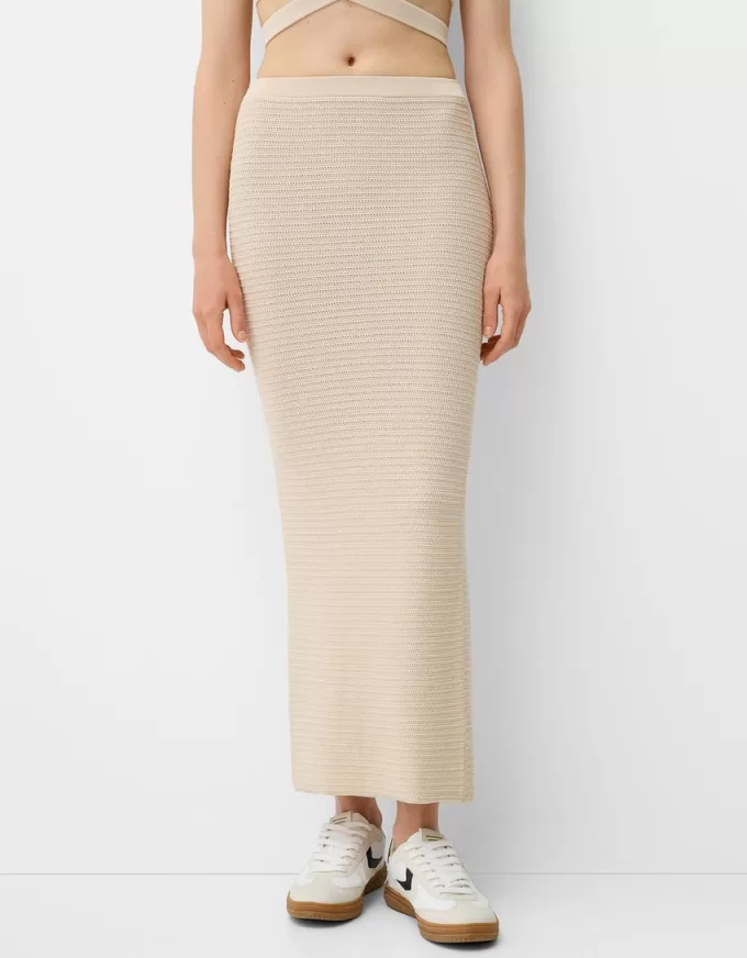 Cut-out midi skirt Cut-out midi skirt