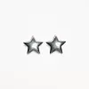 Dangling star earrings