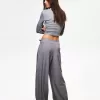 Darted pants with buckle Darted pants with buckle