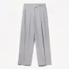Darted pants with buckle Darted pants with buckle