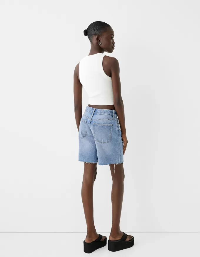 Denim Bermuda shorts Denim Bermuda shorts