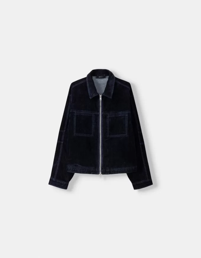 Denim jacket with pockets Denim jacket with pockets