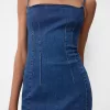 Denim mini dress Denim mini dress