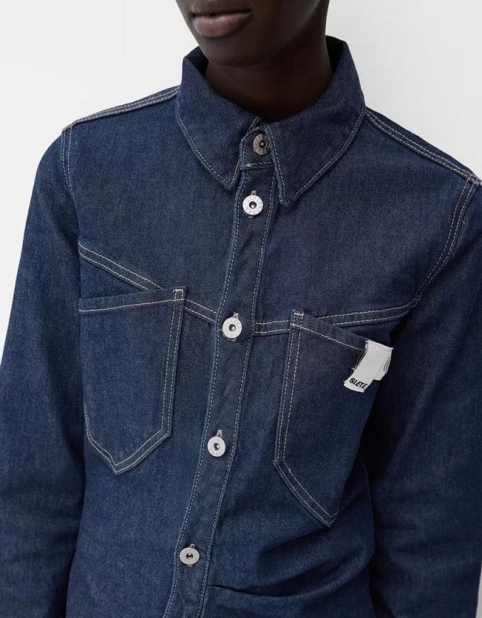 Denim mini dress Denim mini dress