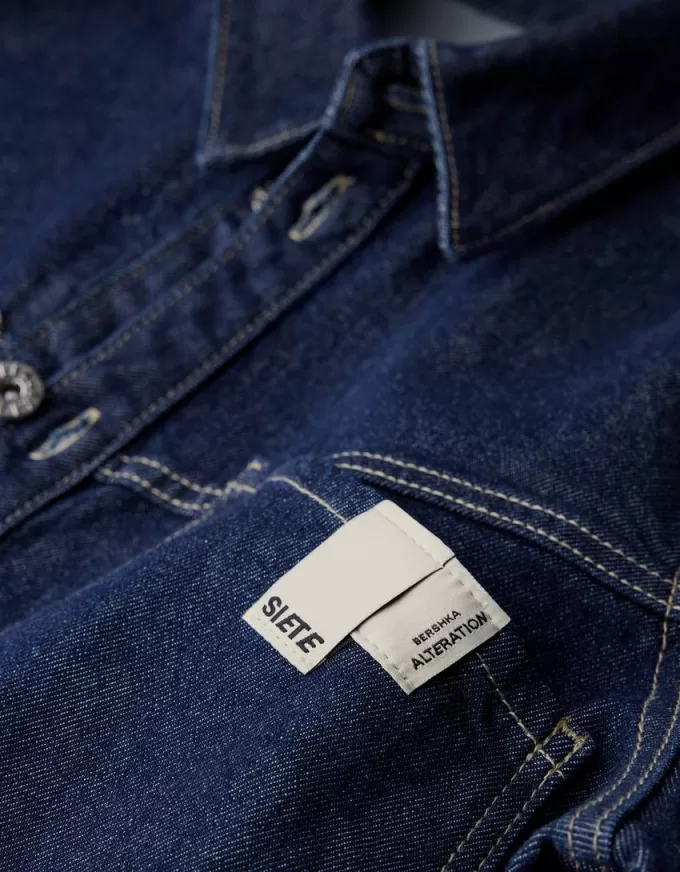 Denim mini dress Denim mini dress